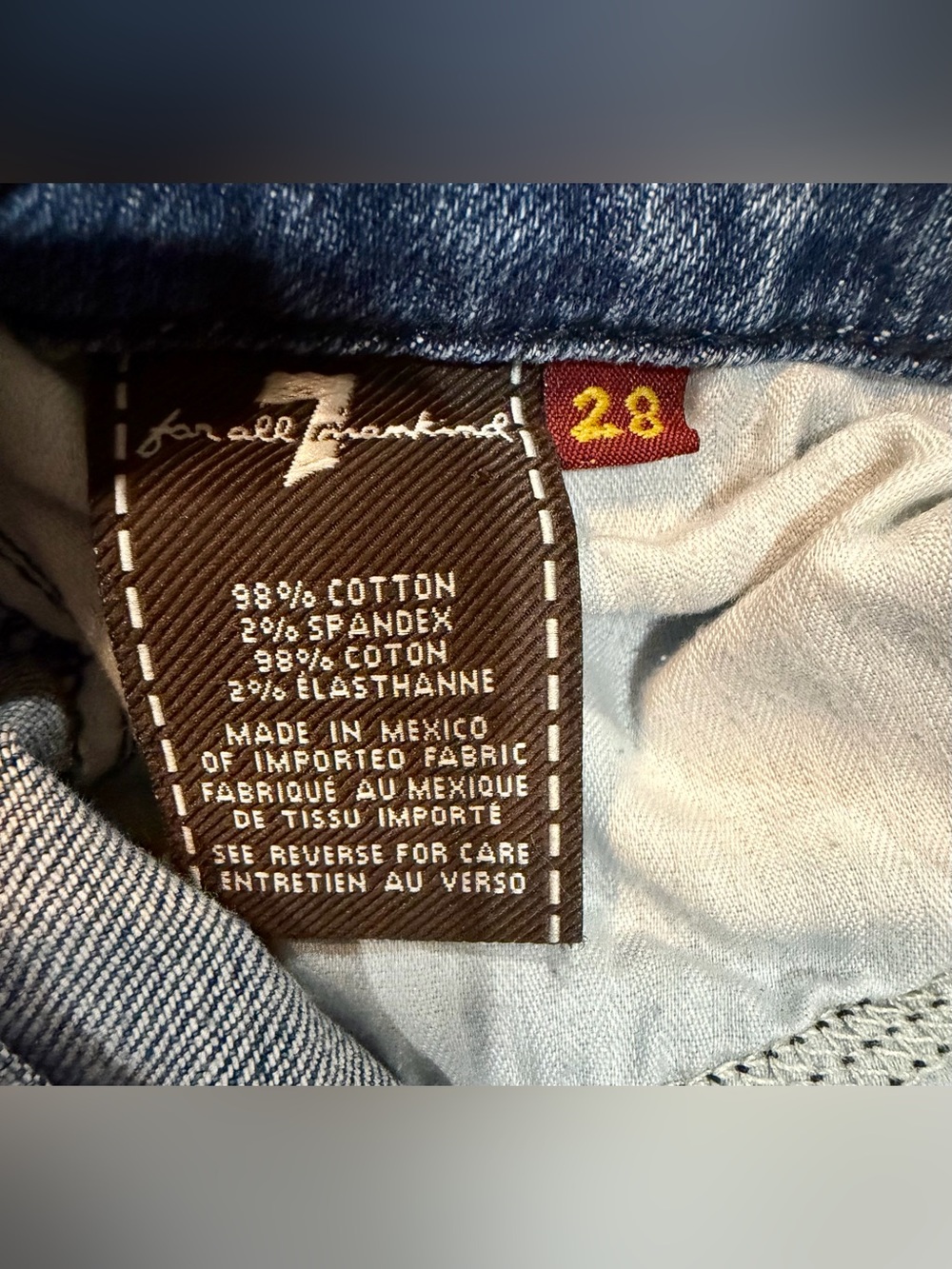 7 For All Mankind “A” Pocket Bootcut Jeans - Picture 7 of 14